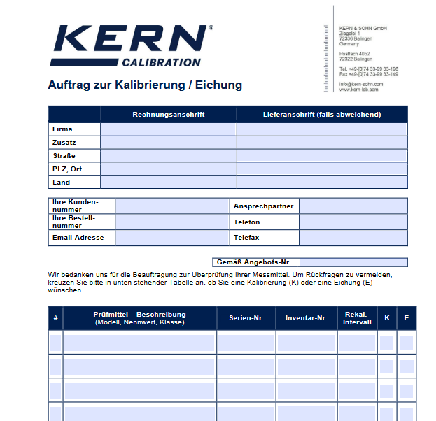 Informationen/Formulare